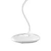 Asztali LED lámpa flexibilis karral fehér KAKU thumbnail