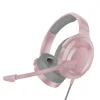 Baseus Gamo USB gamer fejhallgató mikrofonnal pink (NGD05-04) thumbnail