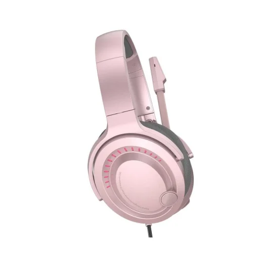 Baseus Gamo USB gamer fejhallgató mikrofonnal pink (NGD05-04) - 4