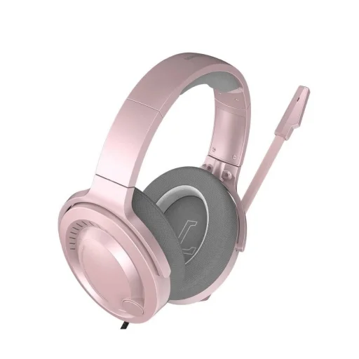 Baseus Gamo USB gamer fejhallgató mikrofonnal pink (NGD05-04) - 1
