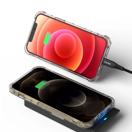 Araree Mach Stand Tok Phone 12 Pro Max Glitter - 6