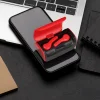 QUOA K28 TWS Bluetooth vezeték nélküli fülhallgató piros thumbnail