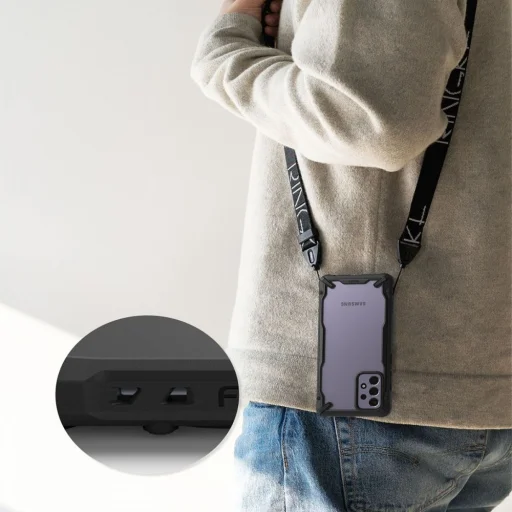 Ringke Fusion X tok Samsung A72 4G/5G fekete (FUSG0070) - 5