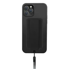 iPhone 12 Pro Max UNIQ Heldro tok fekete (Antimikrobiális bevonattal)