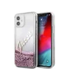 iPhone 12 mini Guess GUHCP12SGLVSPI Liquid Glitter Vintage PC tok pink thumbnail