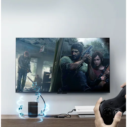 UGREEN HDMI - VGA micro USB / audio 3.5mm mini jack átalakító adapter fekete (40248) - 5