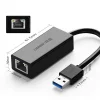 Ugreen USB 3.2 Gen 1 1000Mbps Gigabit külső hálózati adapter fehér (CR111 20255) thumbnail