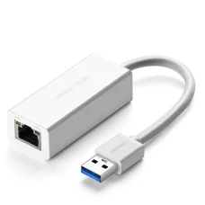 Ugreen USB 3.2 Gen 1 1000Mbps Gigabit külső hálózati adapter fehér (CR111 20255)