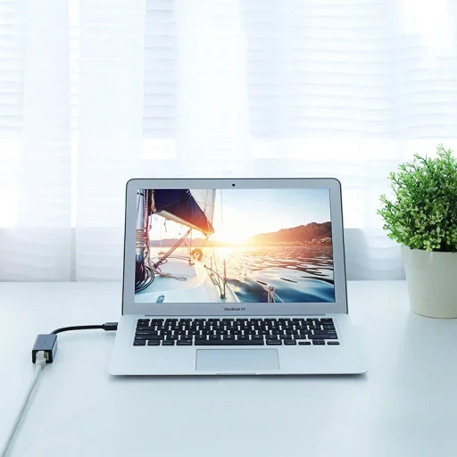 Ugreen USB 3.2 Gen 1 1000Mbps Gigabit külső hálózati adapter fehér (CR111 20255) - 13