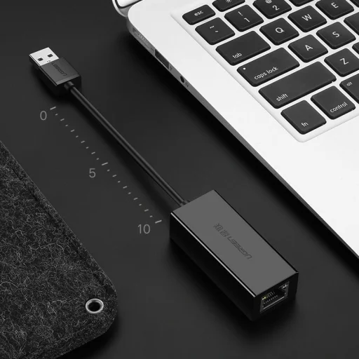 Ugreen USB 3.2 Gen 1 1000Mbps Gigabit külső hálózati adapter fehér (CR111 20255) - 20