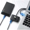 Ugreen USB 3.2 Gen 1 elosztó HUB 4xUSB fekete (CR113 20291) thumbnail