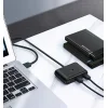 Ugreen USB 3.2 Gen 1 elosztó HUB 4xUSB fekete (CR113 20291) thumbnail