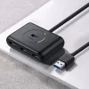 Ugreen USB 3.2 Gen 1 elosztó HUB 4xUSB fekete (CR113 20291) thumbnail