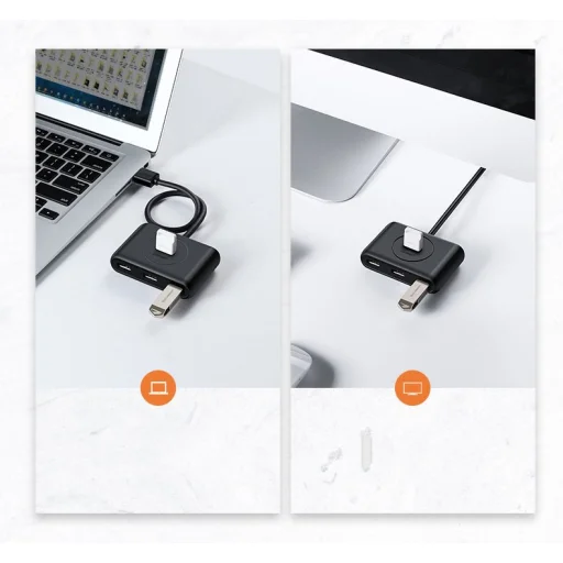 Ugreen USB 3.2 Gen 1 elosztó HUB 4xUSB fekete (CR113 20291) - 26