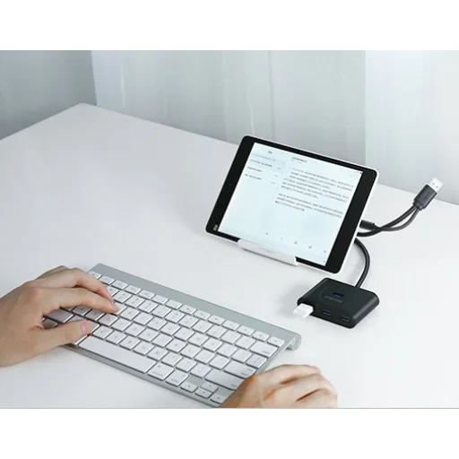 Ugreen USB 3.2 Gen 1 elosztó HUB 4xUSB fekete (CR113 20291) - 7