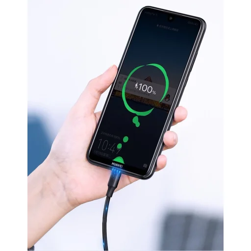 Ugreen USB - micro USB adat és töltő kábel 2.4A 480Mbps 1.5m fekete (US289 60137) - 13