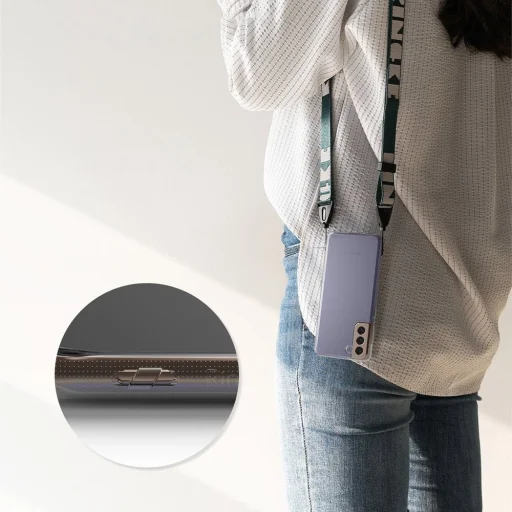 Samsung S21+ Plus Ringke Air Ultravékony TPU gél tok átlátszó (ARSG0038) - 2