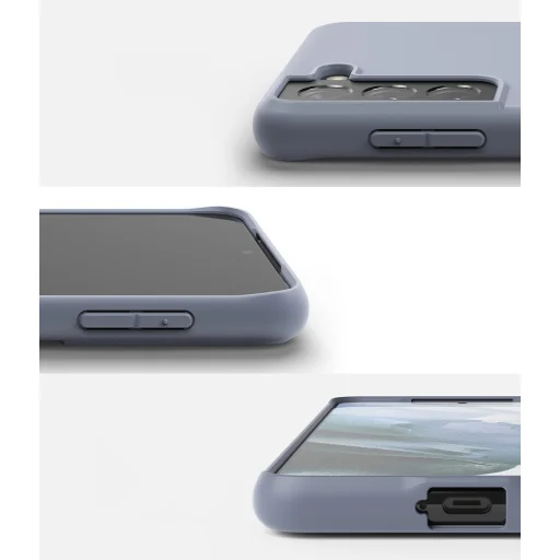 Samsung S21+ Plus Ringke Air S Ultravékony TPU gél tok fekete (ADSG0031) - 7