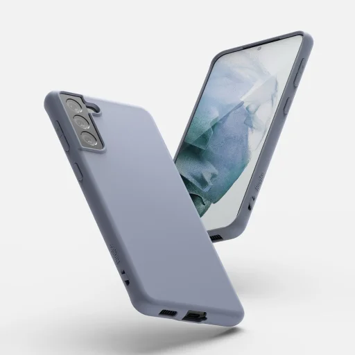 Samsung S21+ Plus Ringke Air S Ultravékony TPU gél tok fekete (ADSG0031) - 6