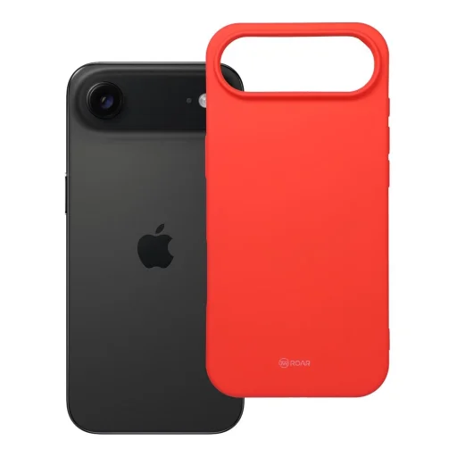 Puzdro na iPhone 17 Air Roar farebné gélové broskyňovo ružové - 6