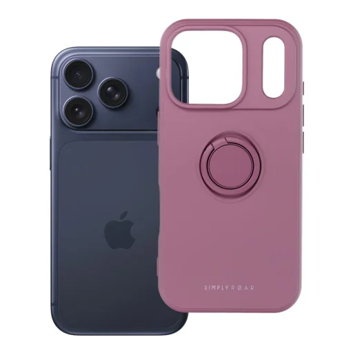 Puzdro na iPhone 17 Pro - Roar Amber fialové - 9
