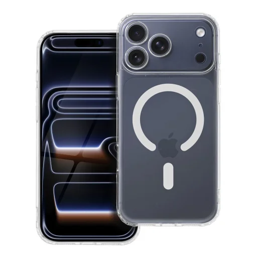 iPhone 17 Pro Max FROST MAG COVER tok kameravédelemmel kompatibilis MagSafe-fel fagyasztott áttetsző - 13