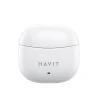 Vezeték nélküli fülhallgató (TW941) Havit - Mikrofonos, Bluetooth 5.3, True Wireless Stereo, Type-C, 250mAh - Fehér thumbnail