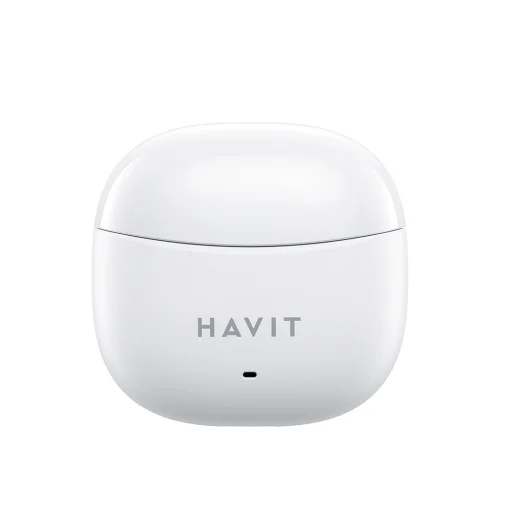 Vezeték nélküli fülhallgató (TW941) Havit - Mikrofonos, Bluetooth 5.3, True Wireless Stereo, Type-C, 250mAh - Fehér - 5