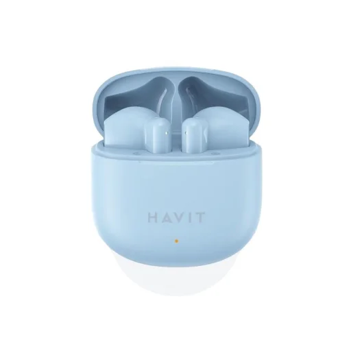 Havit Wireless Earbuds (TW976) Mikrofonos, Bluetooth 5.3, True Wireless Stereo, Type-C, 300mAh - Kék - 2