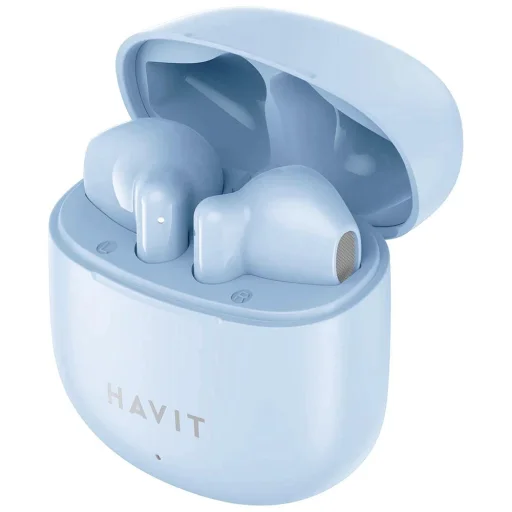 Havit Wireless Earbuds (TW976) Mikrofonos, Bluetooth 5.3, True Wireless Stereo, Type-C, 300mAh - Kék - 1