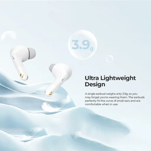 Havit - Vezeték nélküli Earbuds (TW982) - Bluetooth 5.4, mikrofonnal, TWS, ENC, Type-C, 400mAh - Zöld - 4