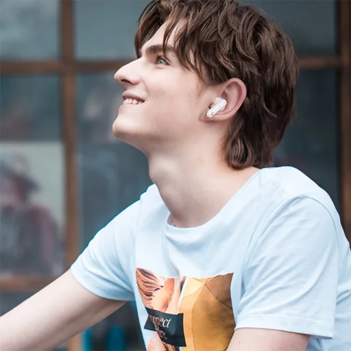 Havit - Vezeték nélküli Earbuds (TW982) - Bluetooth 5.4, mikrofonnal, TWS, ENC, Type-C, 400mAh - Zöld - 5