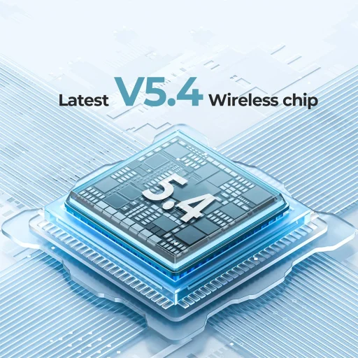 Havit - Vezeték nélküli Earbuds (TW982) - Bluetooth 5.4, mikrofonnal, TWS, ENC, Type-C, 400mAh - Zöld - 6