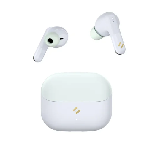 Havit - Vezeték nélküli Earbuds (TW982) - Bluetooth 5.4, mikrofonnal, TWS, ENC, Type-C, 400mAh - Zöld - 1