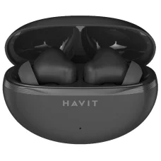 Wireless Earbuds Havit (TW986) - Fülbe helyezhető, Bluetooth 5.4, Mikrofonnal, TWS, ENC, Type-C, 400mAh - Fekete