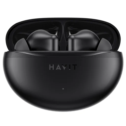 Wireless Earbuds Havit (TW986) - Fülbe helyezhető, Bluetooth 5.4, Mikrofonnal, TWS, ENC, Type-C, 400mAh - Fekete - 7