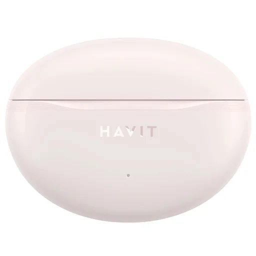 Havit Vezeték nélküli fülhallgató (TW986) - Fülbe helyezhető, Bluetooth 5.4, mikrofonnal, TWS, ENC, Type-C, 400mAh - Rózsaszín - 2