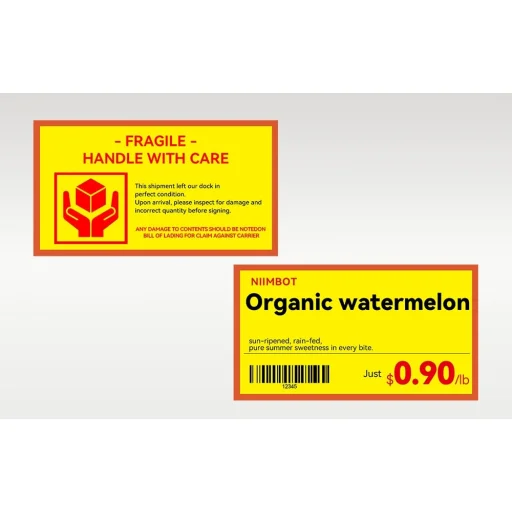 T5030-230 Kétszínű címkék (Sárga) - 3