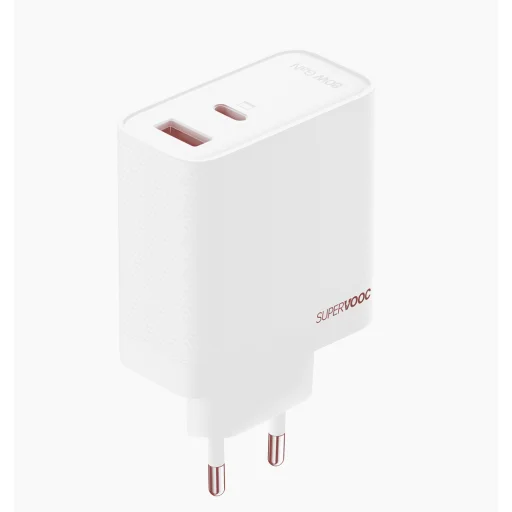 OnePlus SUPERVOOC 80W Dual Ports GaN Power Adapter Kit - EU Version - 2