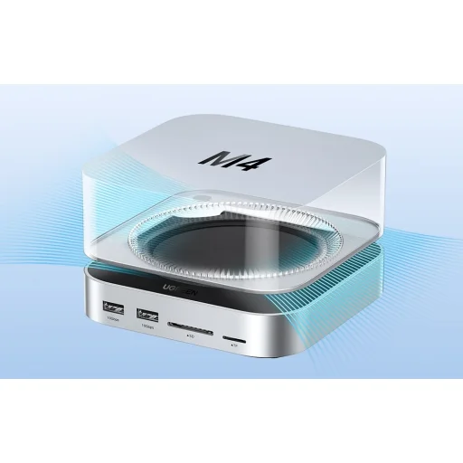 Ugreen CM841 11 az 1-ben dokkolóállomás, USB-C (szürke) - 6