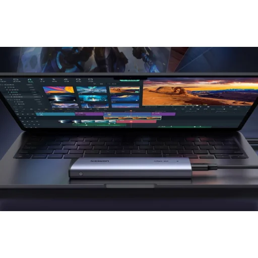 Ugreen CM767 SSD Tokozás, USB-C, M.2 NVMe/SATA - 5