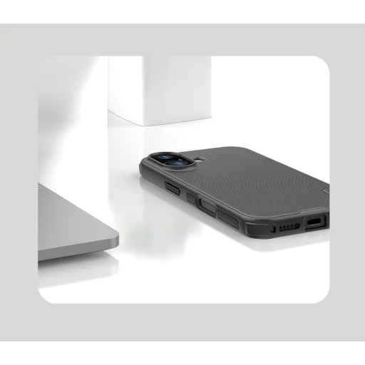  Apple iPhone 17 Fekete Nillkin Super Frosted PRO Mágneses Tok - 7