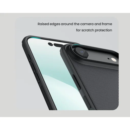  Apple iPhone 17 Air Fekete Nillkin Super Frosted PRO hátlap tok - 5