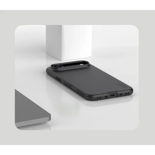  Apple iPhone 17 Air Fekete Nillkin Super Frosted PRO hátlap tok - 6