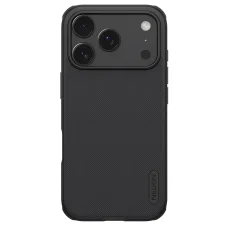  Apple iPhone 17 Pro Max Fekete Nillkin Super Frosted PRO Mágneses Hátlap tok