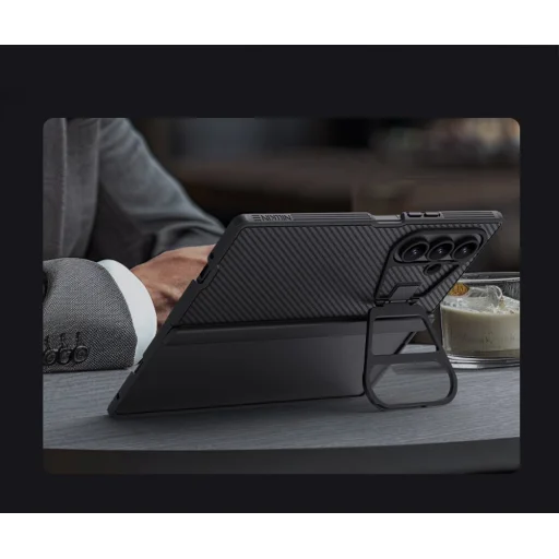  Samsung Galaxy Z Fold 7 Fekete Nillkin CamShield Prop (Átlátszó Lencsetakaró) tok - 9