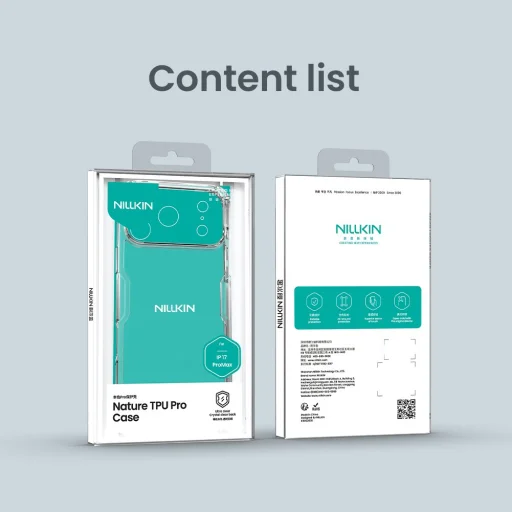  Apple iPhone 17 Pro Max Transparent Nillkin Nature TPU PRO tok - 9