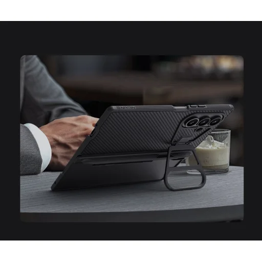  Samsung Galaxy Z Fold 7 Fekete Nillkin CamShield Pro Magnetic Pen Slot (Átlátszó Lencse) tok - 10