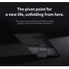  Samsung Galaxy Z Fold 7 Fekete Nillkin CamShield Prop Mágneses tok - 7