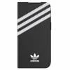 iPhone 13 Pro Adidas OR Booklet Case PU fekete-fehér tok thumbnail